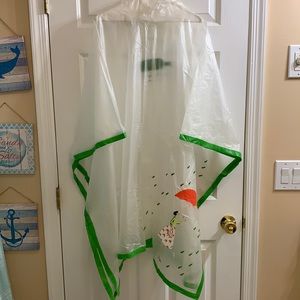 Kate Spade Absolut Spade hooded Rain poncho